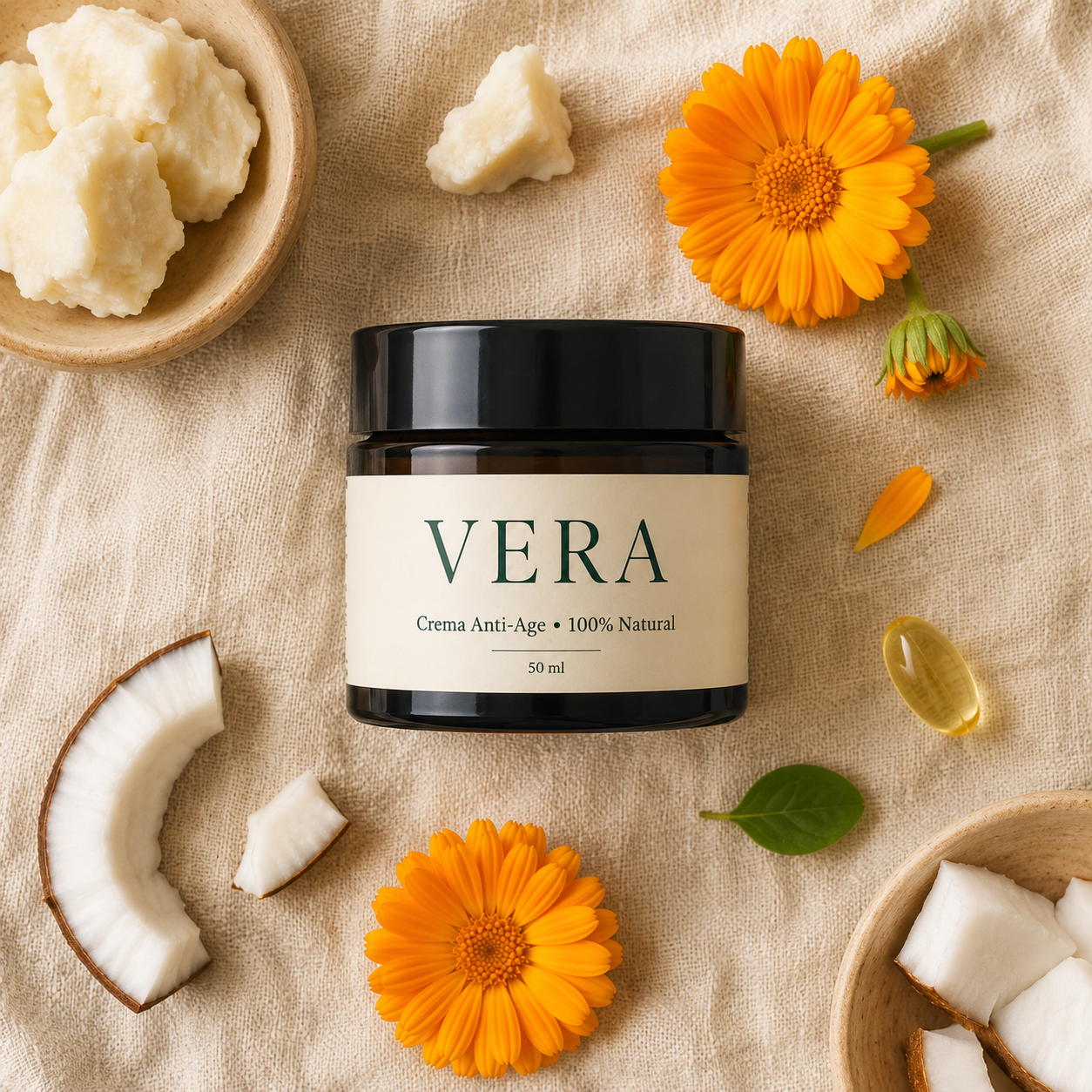 Crema Anti-Age 100% Natural