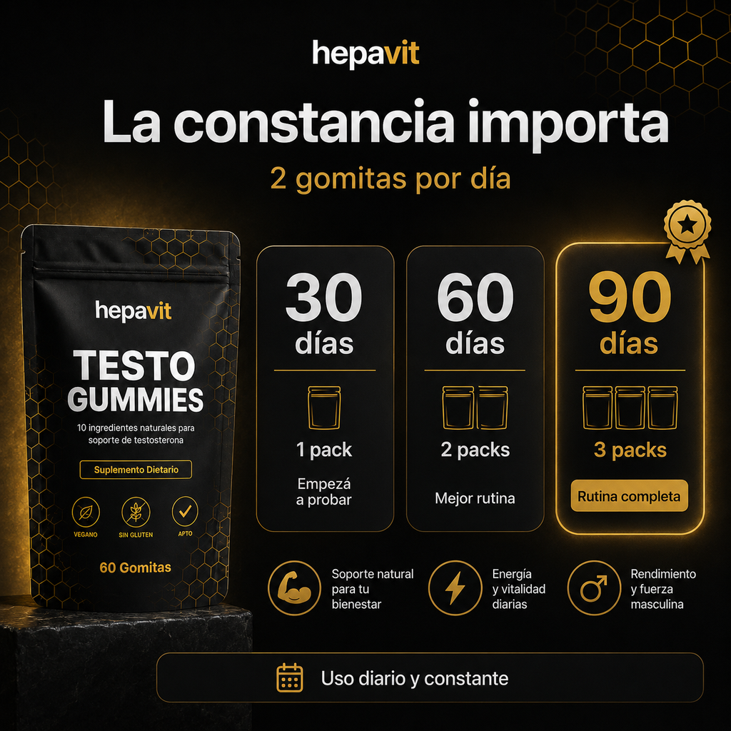 Hepavit Testo Gummies
