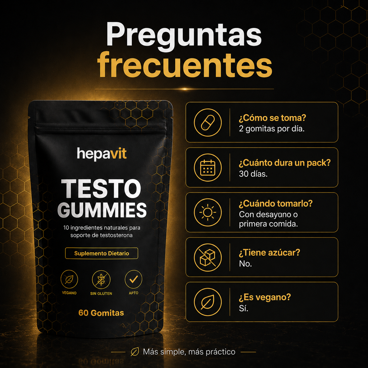 Hepavit Testo Gummies