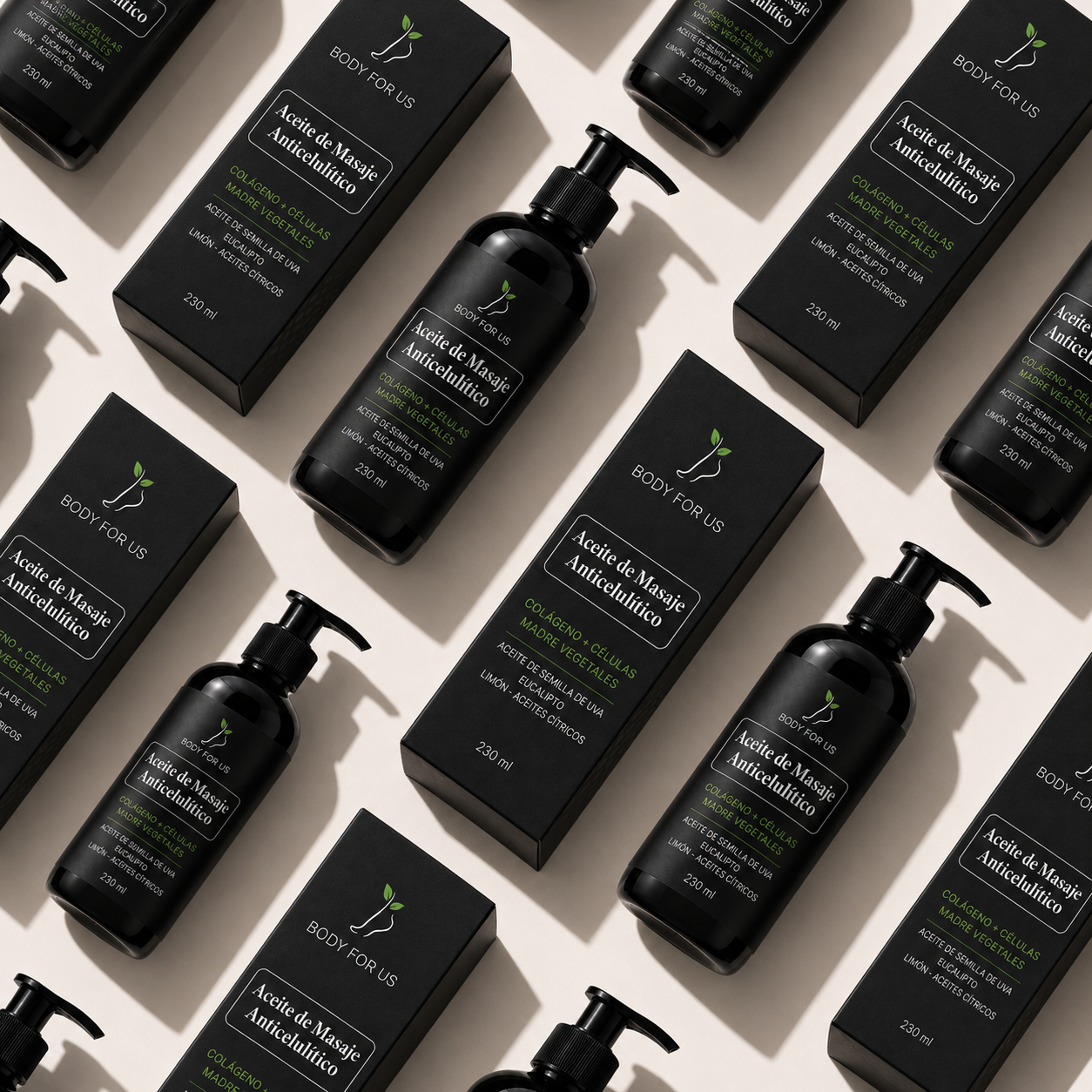 Body For Us — Aceite de Masaje Anticelulítico