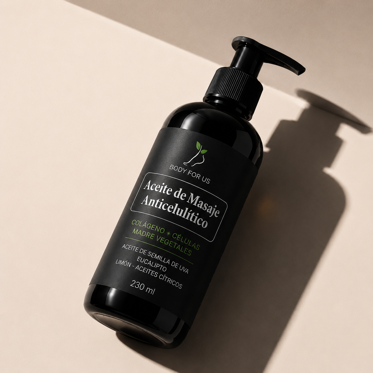 Body For Us — Aceite de Masaje Anticelulítico