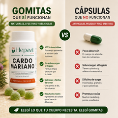 Hepavit Cardo Mariano - Desintoxicación del hígado y limpieza de colon
