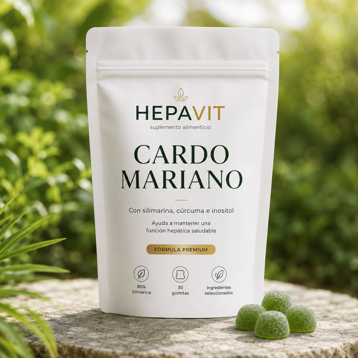 Hepavit Cardo Mariano - Desintoxicación del hígado y limpieza de colon
